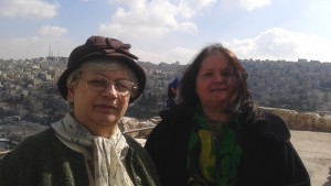 Viloria Rawood si Margareta Demetrescu la Amman, noiembrie 2015