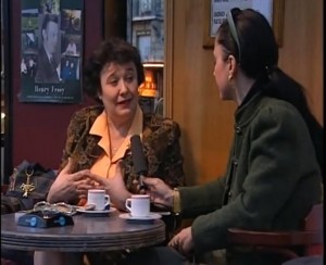 Cleopatra Lorinţiu şi Clara Mărgineanu interviu Paris2003